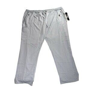 Grey’s Anatomy Impact 6 Pocket Drawstring Pants 5XL Moonstruck Gray Stretch